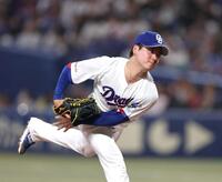 先発し力投する金丸（撮影・北村雅宏）