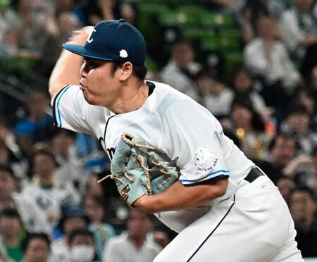 ロッテ戦に先発した平良