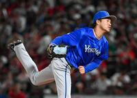 ５回に登板し、プロ初勝利を挙げた岩田