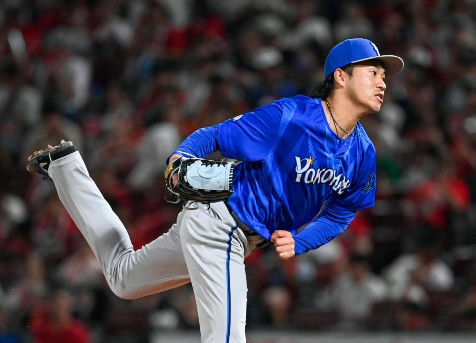 ５回に登板し、プロ初勝利を挙げた岩田