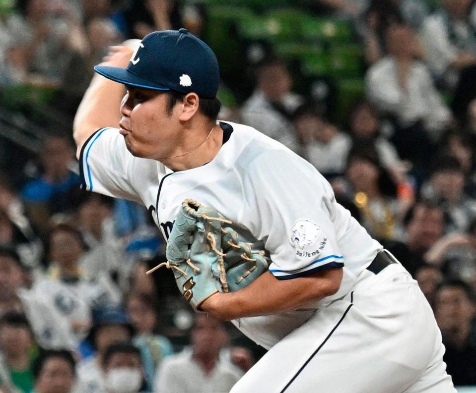 ロッテ戦に先発した平良