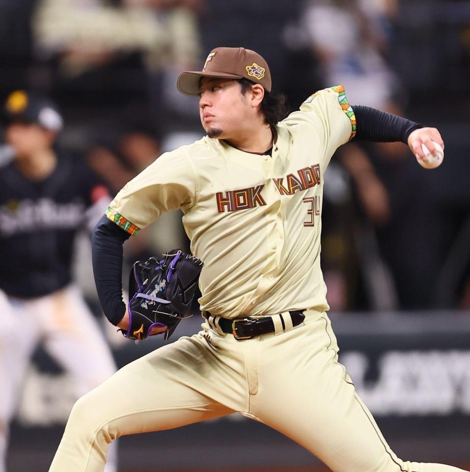 ９回途中から登板した堀（撮影・中島達哉）