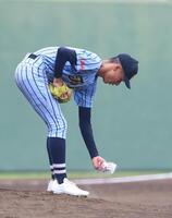 ３回、４点目を失った東海大相模・吉永颯大（撮影・石井剣太郎）