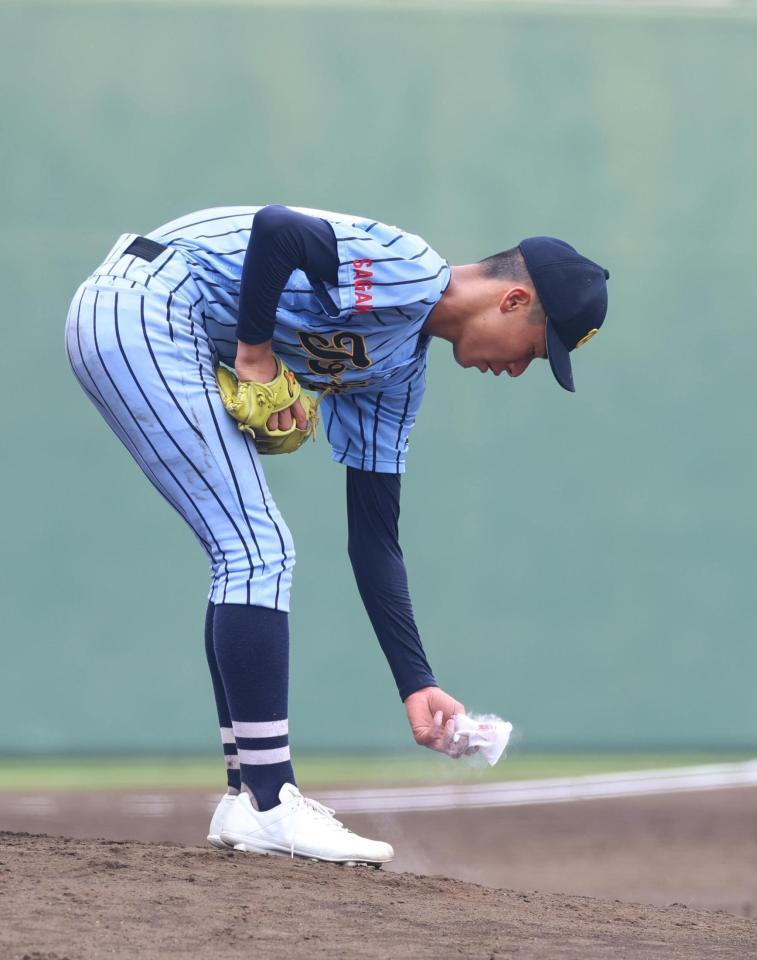 ３回、４点目を失った東海大相模・吉永颯大（撮影・石井剣太郎）
