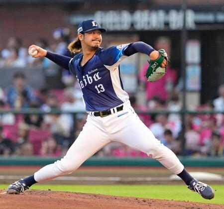 楽天戦に先発した高橋光
