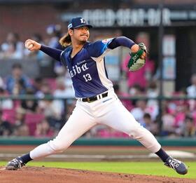 楽天戦に先発した高橋光