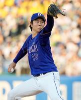 ヤクルト戦に先発した中日・高橋宏