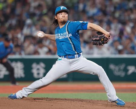 西武戦に先発した日本ハム・伊藤