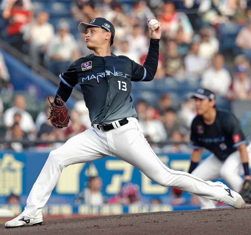 楽天戦に先発した毛利