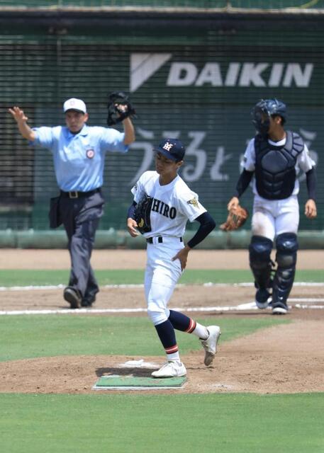 兵庫大会決勝 社のエースが緊急降板