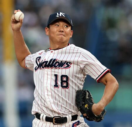 先発し、投げ込む奥川（撮影・田中太一）