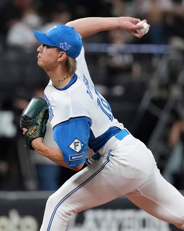 ロッテ戦に先発した日本ハム・達