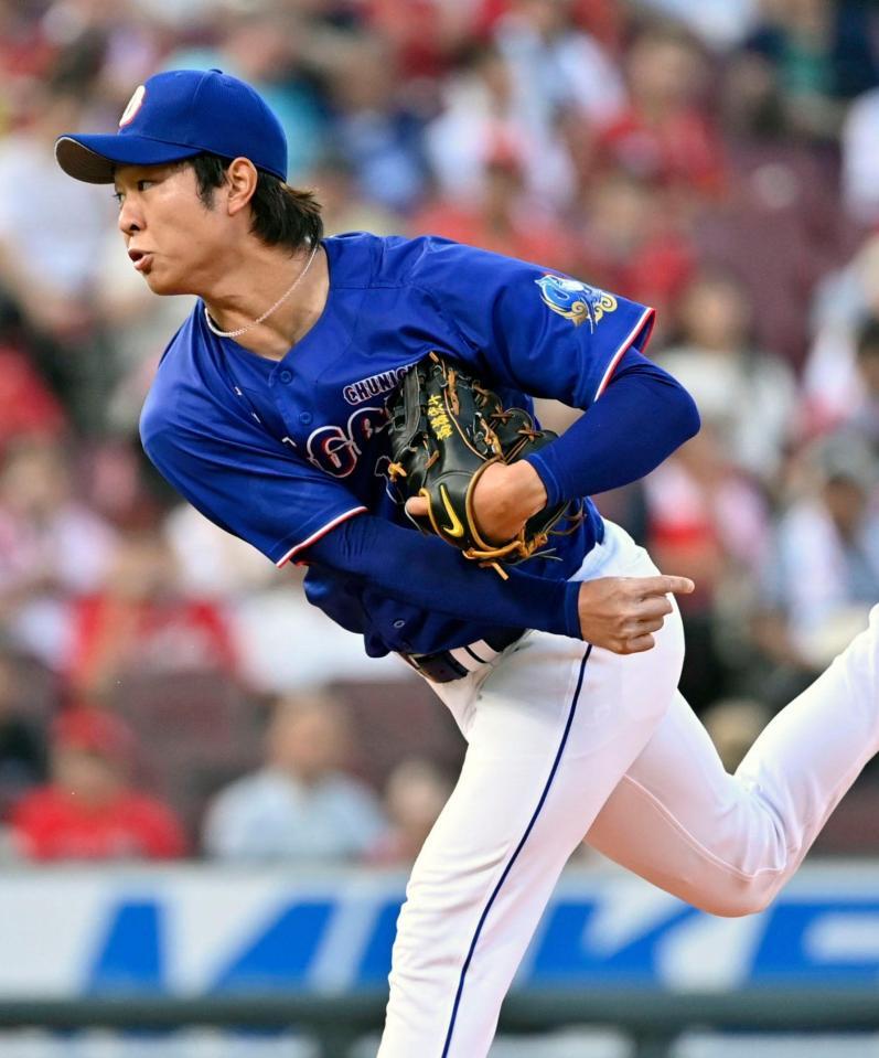 広島戦に先発した中日・高橋宏