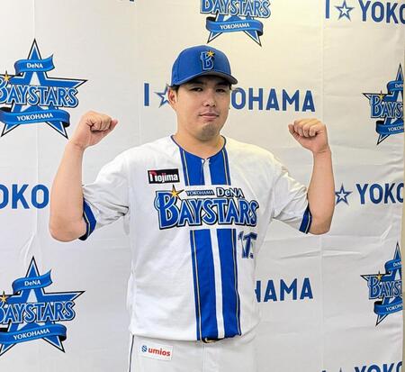 会見に出席した馬場