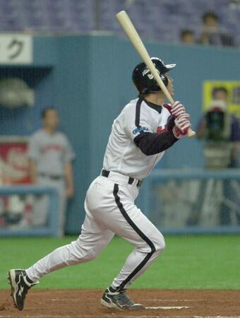 　八回代打弾の益田＝２００３年５月２日