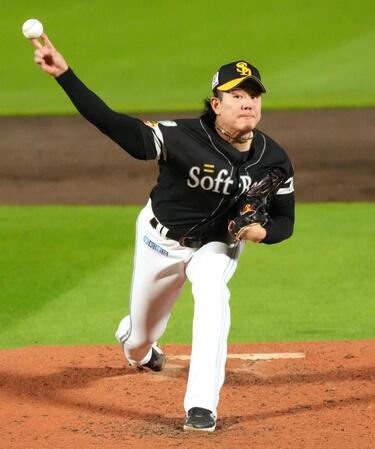 　７回無失点で７勝目を挙げた上茶谷