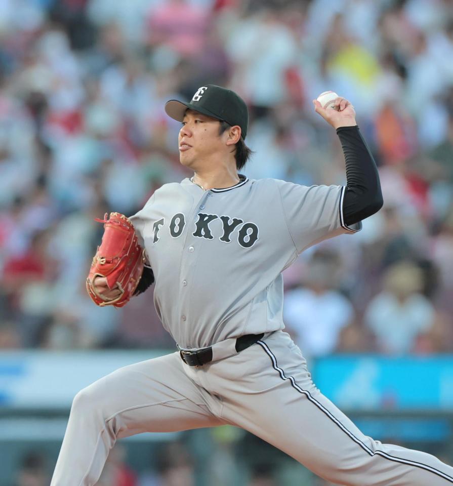先発し力投する又木（撮影・北村雅宏）