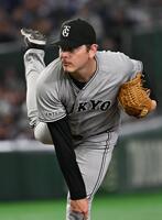 ヤクルト戦に先発したハワード
