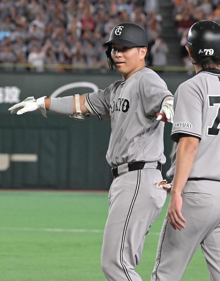 ２回、中前打を放った大城（撮影・持木克友）