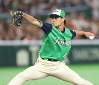 力投するヤクルト・高橋奎二　＝東京ドーム（撮影・金田祐二）