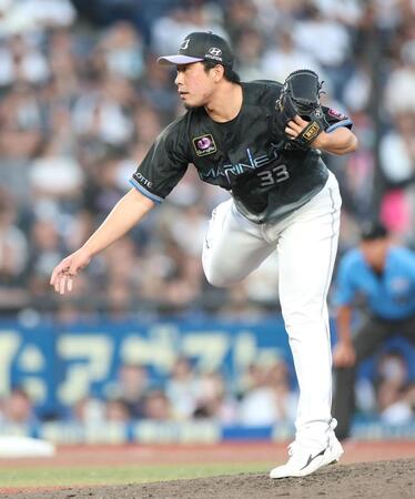 ５回から登板した八木（撮影・伊藤笙子）