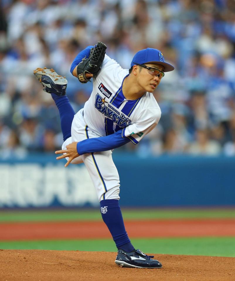 先発し力投する片山（撮影・石井剣太郎）