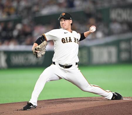 先発した井上（撮影・堀内翔）