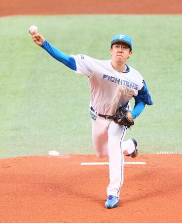 西武戦に先発する北山（撮影・中島達哉）