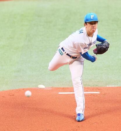 １回、力投する北山（撮影・中島達哉）