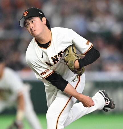先発した西舘（撮影・堀内翔）
