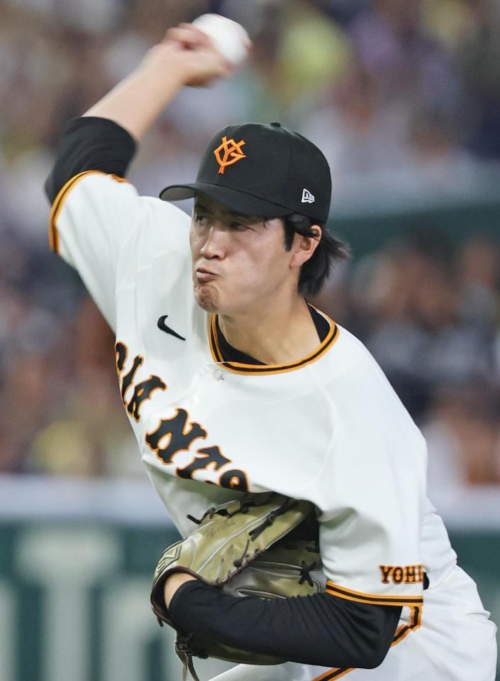 阪神戦に先発した西舘