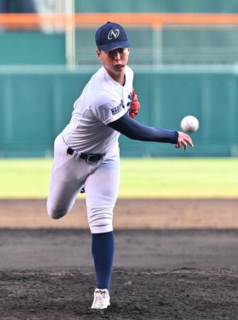 霞ケ浦戦に先発した鳴門渦潮・西村