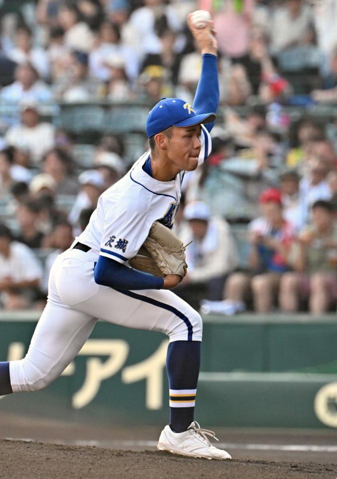 鳴門渦潮戦に先発した霞ケ浦・小林