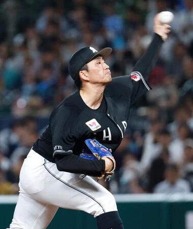 西武戦に先発した小島