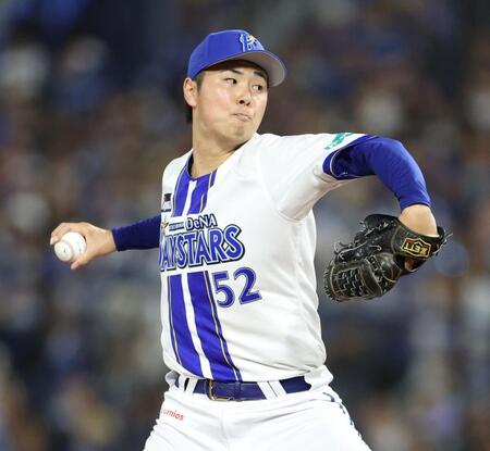 ８回から登板した浜地（撮影・伊藤笙子）