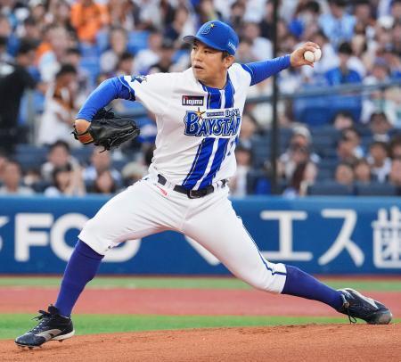 　巨人戦に先発したＤｅＮＡ・東＝横浜