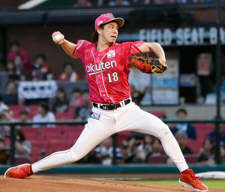 ロッテ戦に先発した前田健
