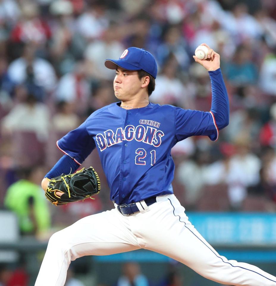 先発し力投する金丸（撮影・北村雅宏）