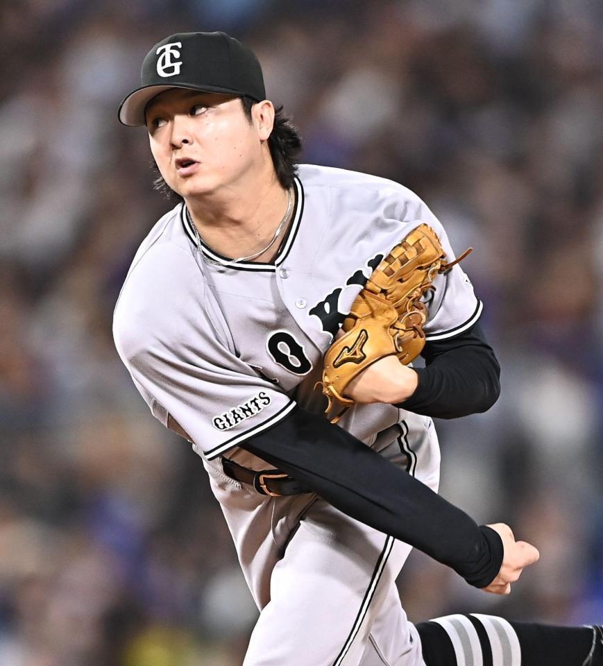 ８回から登板し１イニングを無失点に抑えた田中瑛（撮影・開出牧）