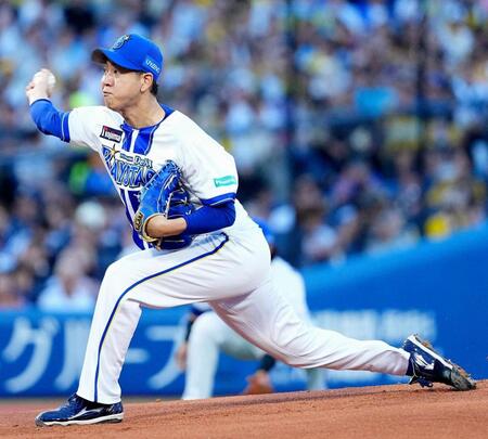 阪神戦に先発したＤｅＮＡ・平良＝横浜