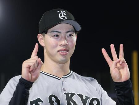 高リリーフで１３試合無失点の森田（撮影・金田祐二）