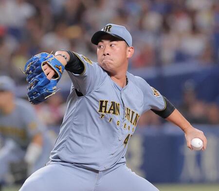 ８回から登板する桐敷（撮影・西田忠信）
