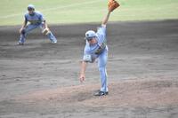 力投する石井