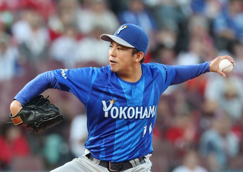 広島戦に先発した東