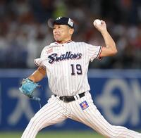 力投する石川（撮影・金田祐二）