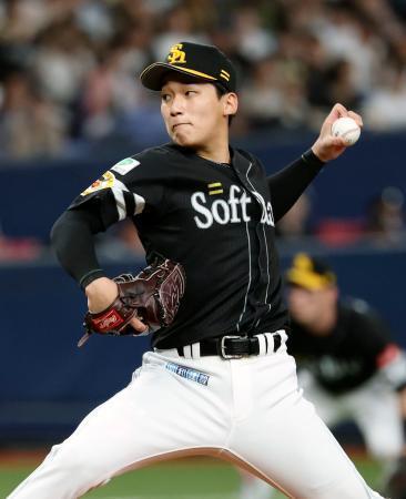 　オリックス戦に先発したソフトバンク・前田悠＝京セラドーム