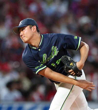 先発し力投する奥川（撮影・北村雅宏）