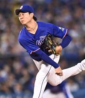 力投する高橋宏（撮影・開出牧）