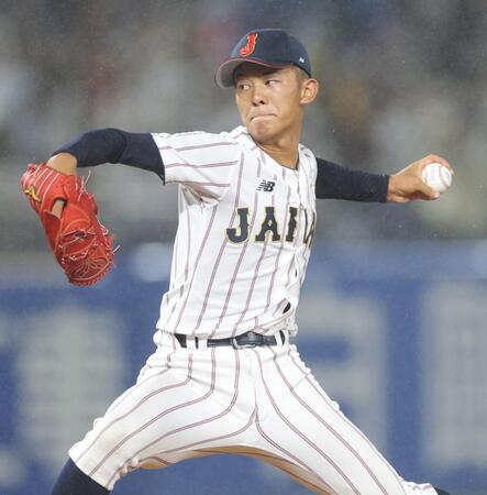 ３回に登板し力投する前田侑大（撮影・西岡正）