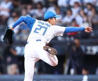 １回、力投する大川（撮影・中島達哉）